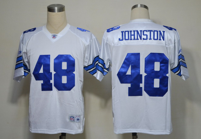 Mens NFL Jersey Legend Style Dallas Cowboys #48 Daryl Johnston White