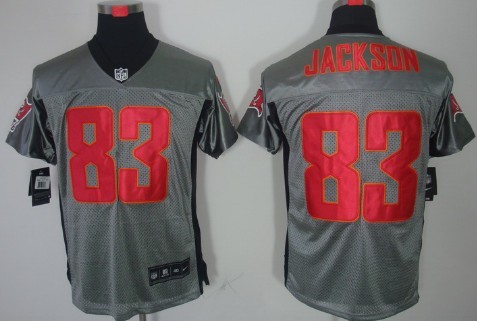 Men's Nike Elite Jersey  Tampa Bay Buccaneers #83 Vincent Jackson Gray 