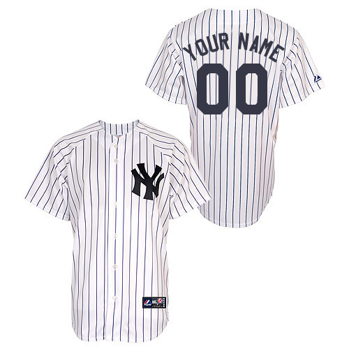 New York Yankees Youth Replica Personalized Home Jersey by Majestic Athletic