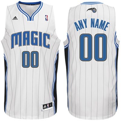 Mens's adidas Orlando Magic Revolution 30 Swingman Customized Performance Jersey - White