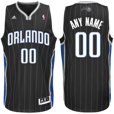 Mens's adidas Orlando Magic Revolution 30 Swingman Customized Performance Jersey - Black