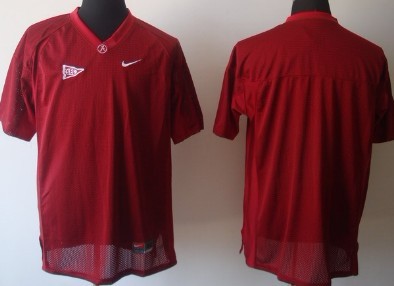 Men's NCAA Alabama Crimson Tide Blank Nike Red College Football Team Jersey