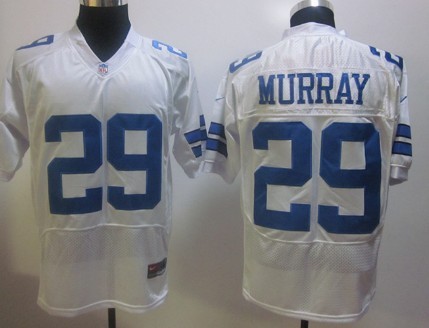 Nike NFL Jersey Dallas Cowboys #29 DeMarco Murray White Elite Style Jersey