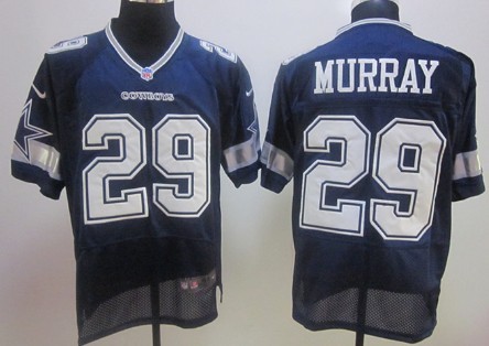 Nike Dallas Cowboys #29 DeMarco Murray Blue Elite Style Jersey