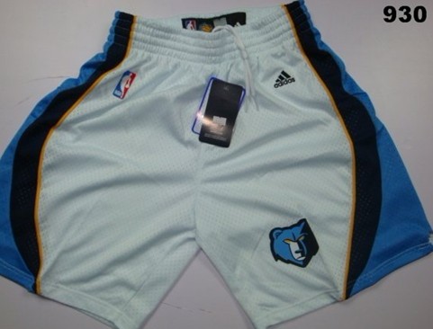 Memphis Grizzlies White Shorts