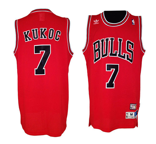 Mens Chicago Bulls #7 Toni Kukoc Soul Swingman Jersey
