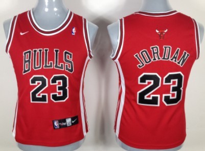 Nike Chicago Bulls #23 Michael Jordan Revolution 30 Swingman Red Womens Jersey