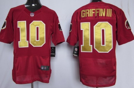 Nike Washington Redskins #10 Robert Griffin III Red  Elite Style Jersey