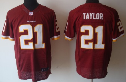 Mens Nike Washington Redskins #21 Sean Taylor Red Elite Jersey