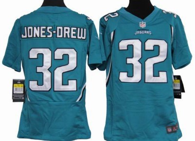 Kids Nike NLF Game Jersey Jacksonville Jaguars #32 Maurice Jones Drew Green 