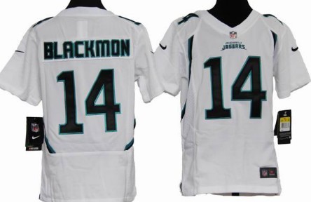 Kids Nike NLF Game Jersey Jacksonville Jaguars #14 Justin Blackmon White 