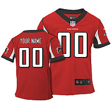 Boys Nike Atlanta Falcons Customized Game Team Color Jersey