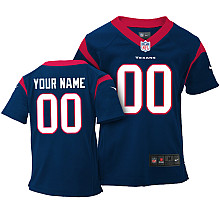 Youth  Nike Houston Texans Customized Game Team Color Jersey