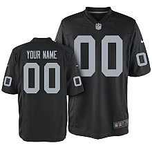 Nike Oakland Raiders Youth Customized Game Team Color Jersey