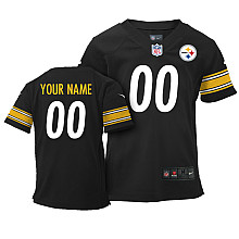 Nike Pittsburgh Steelers Infant Customized Game Team Color Jersey