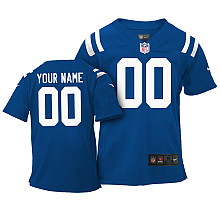 Youth Nike Indianapolis Colts Customized Game Team Color Jersey