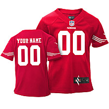 Nike San Francisco 49ers Infant Customized Game Team Color Jersey