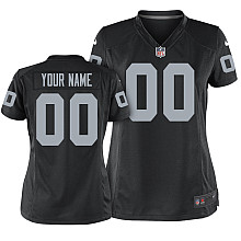 Women's Nike Oakland Raiders Customized Game Team Color Jersey