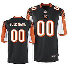 Men's Nike Cincinnati Bengals Customized Game Team Color Jersey (S-4XL)