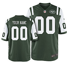 Men's Nike New York Jets Customized Game Team Color Jersey (S-4XL)