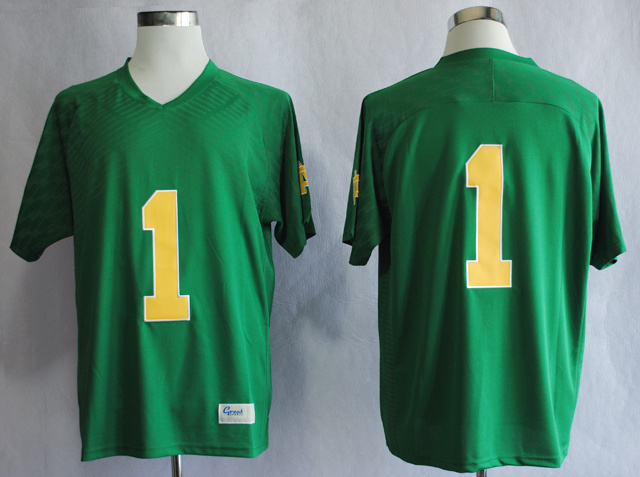 Men's Notre Dame Fighting Irish #1 Louis Nix III  Green  Jersey 2013 New 