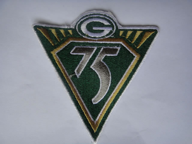Green Bay Packers 75TH Patch