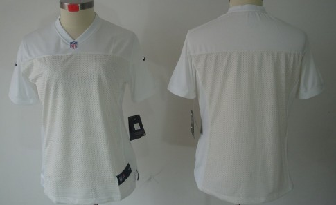 Nike Oakland Raiders Blank White Limited Womens Jersey