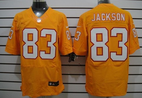 Mens Nike  Elite Jersey  Tampa Bay Buccaneers #83 Vincent Jackson Orange