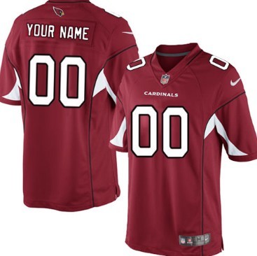 Kids Nike Arizona Cardinals Customized Red Limited Jersey