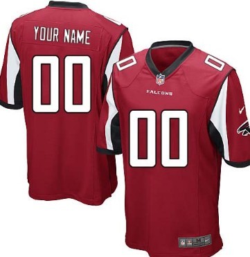 Kids Nike Atlanta Falcons Customized Red Limited Jersey