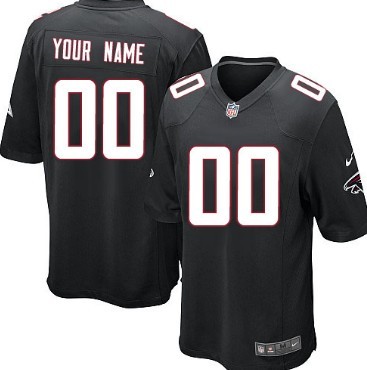 Kids Nike Atlanta Falcons Customized Black Limited Jersey
