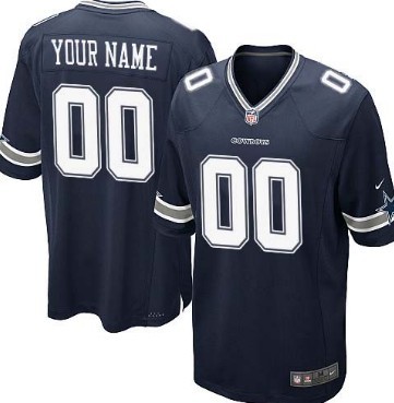 Kids Nike Dallas Cowboys Customized Blue Limited Jersey