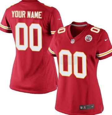 Womens Nike Kansas City Chiefs Customized Red Game Jersey