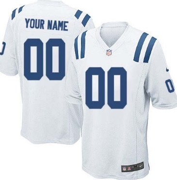 Kids Nike Indianapolis Colts Customized White Limited Jersey