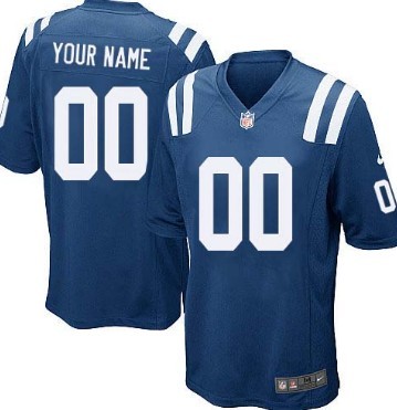 Kids Nike Indianapolis Colts Customized Blue Limited Jersey