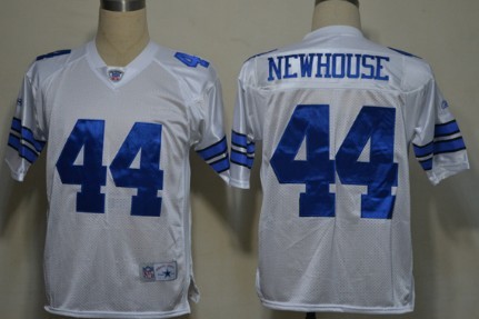 Dallas Cowboys #44 Robert Newhouse White