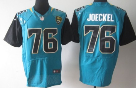 Nike Jacksonville Jaguars #76 Luke Joeckel 2013 Green Jersey