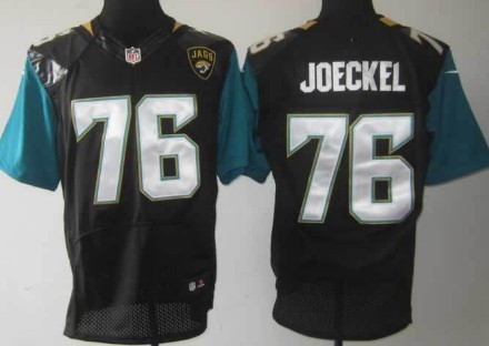 Nike Jacksonville Jaguars #76 Luke Joeckel 2013 Black Jersey