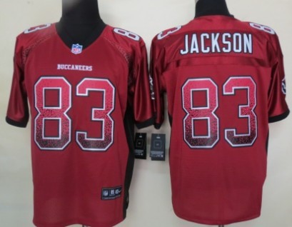 Men's Tampa Bay Buccaneers #83 Vincent Jackson 2013 Nike Drift Fashion Red Elite Jersey