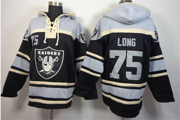 NFLPLAYERS Oakland Raiders #75  Howie Long Black Hoody