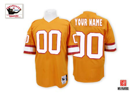 Cheap Tampa Bay Buccaneers Customized Yellow Throwback Men Jerseys