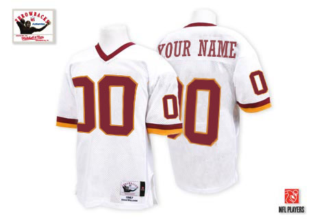 Cheap Washington Redskins Customized White Throwback Men Jerseys