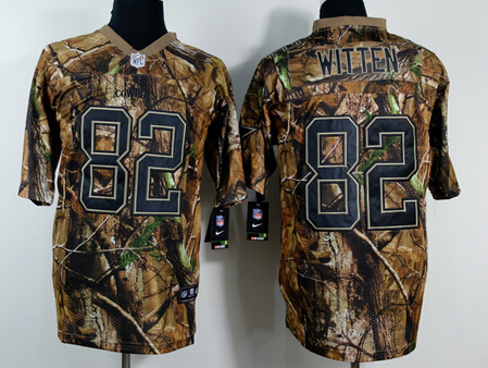 Men's Dallas Cowboys #82 Jason Witten Nike Camo Jersey