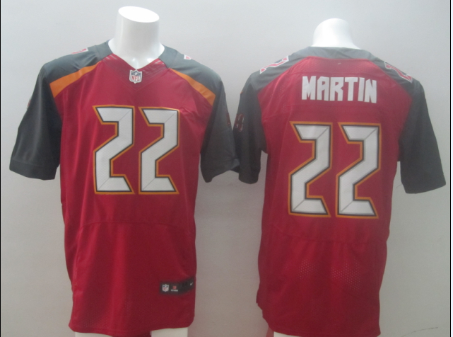 Men's Tampa Bay Buccaneers #22 Doug Martin Red 2014 Nik Elite Jersey