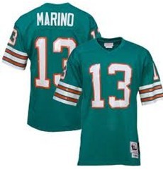 Kid's Miami Dolphins #13 Dan Marino Green Throwback Jersey