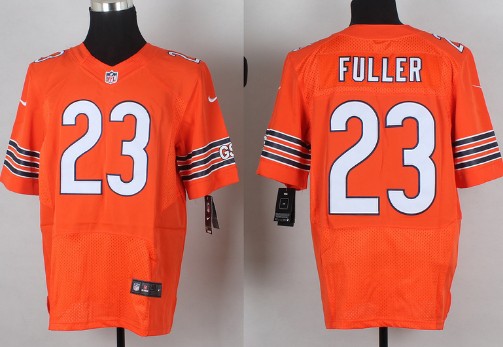 Men's Chicago Bears #23 Kyle Fuller Orange Nik Elite Jersey