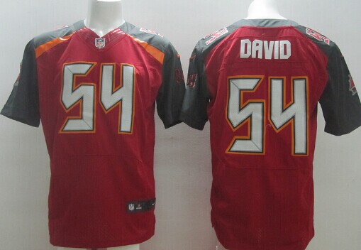 Men's Tampa Bay Buccaneers #54 Lavonte David 2014 Red Nik Elite Jersey