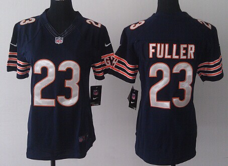 Women's Chicago Bears #23 Kyle Fuller Blue  Nik Limited Jersey