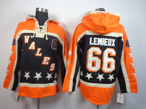 Pittsburgh Penguins #66 Mario Lemieux Black All-Star Hoody