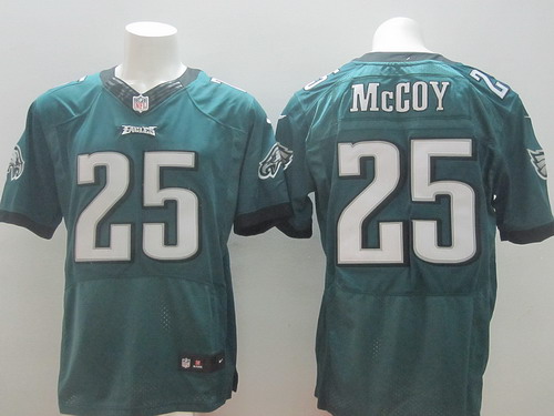 Men's Philadelphia Eagles #25 LeSean McCoy 2014 Green Nik Elite Jersey